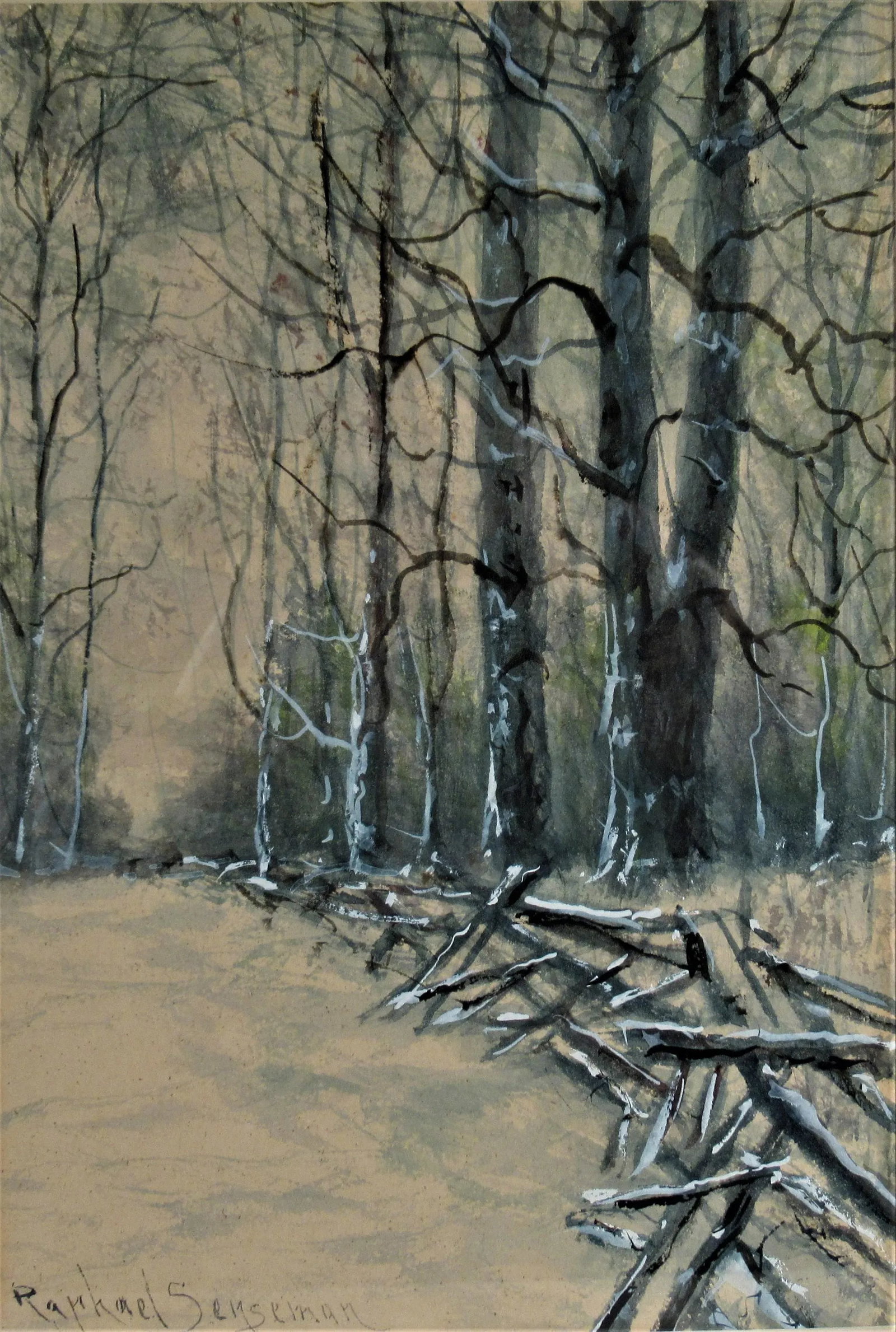 Raphael Senseman, Winter Landscape - 2