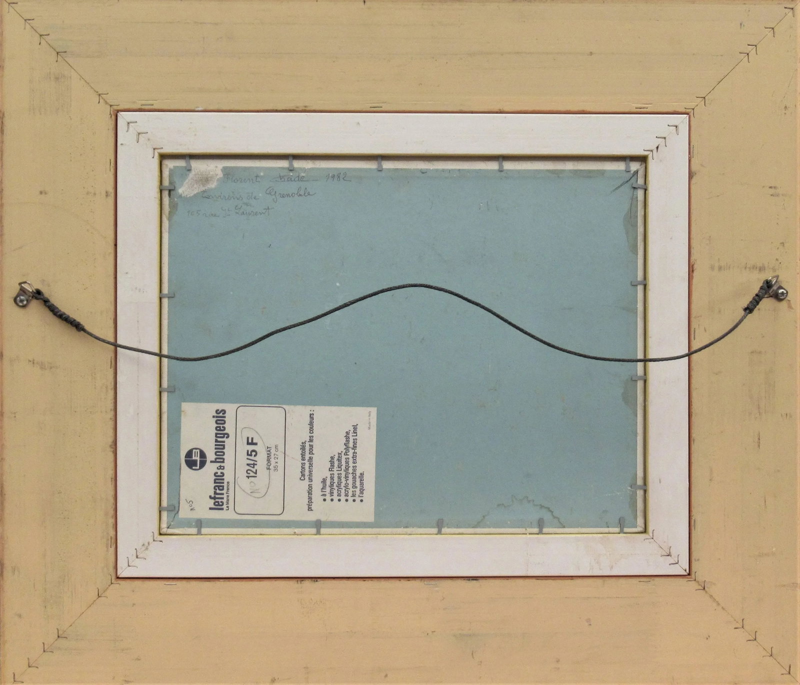 Florent Chade, Environ de Grenoble, 1982 - 5