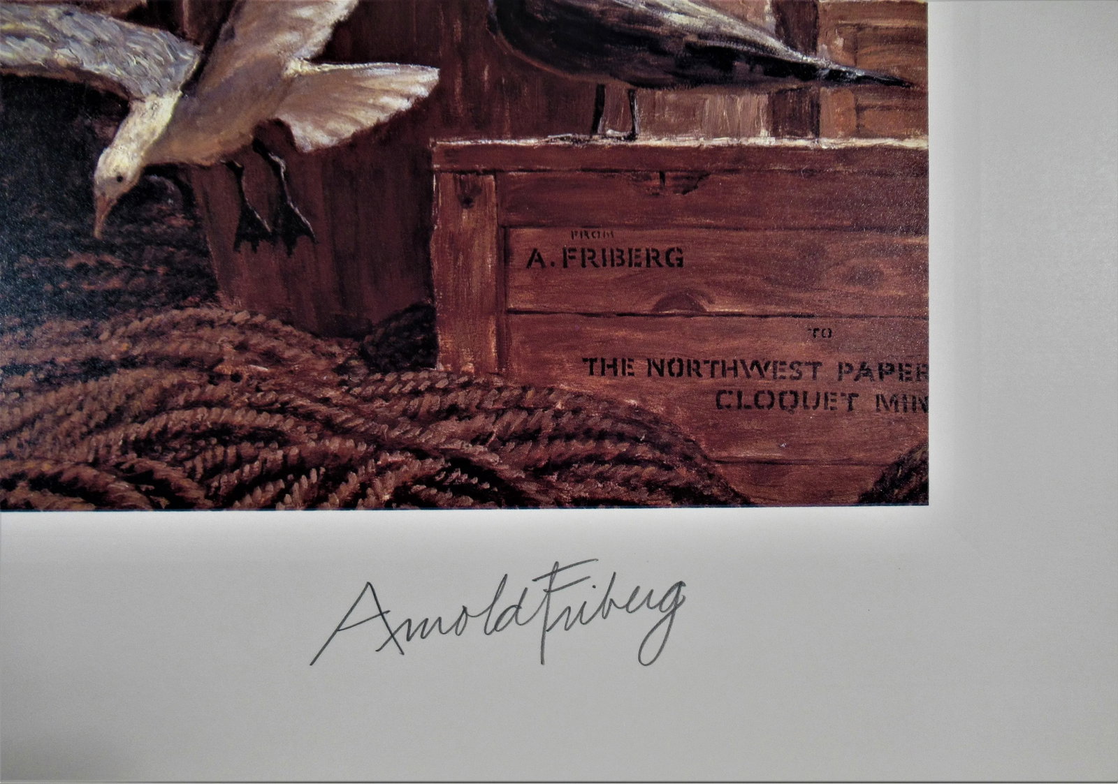 Arnold Friberg, The Trail Ends at the Sea, Circa 1980 - 6