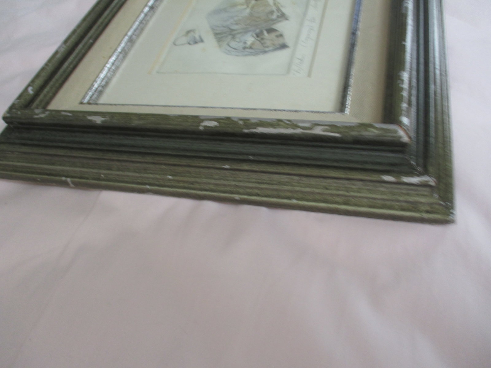 Vintage Christmas "Reflections" Artist Pencil Signed Limited Edition Engraving 3 / 500 - 8
