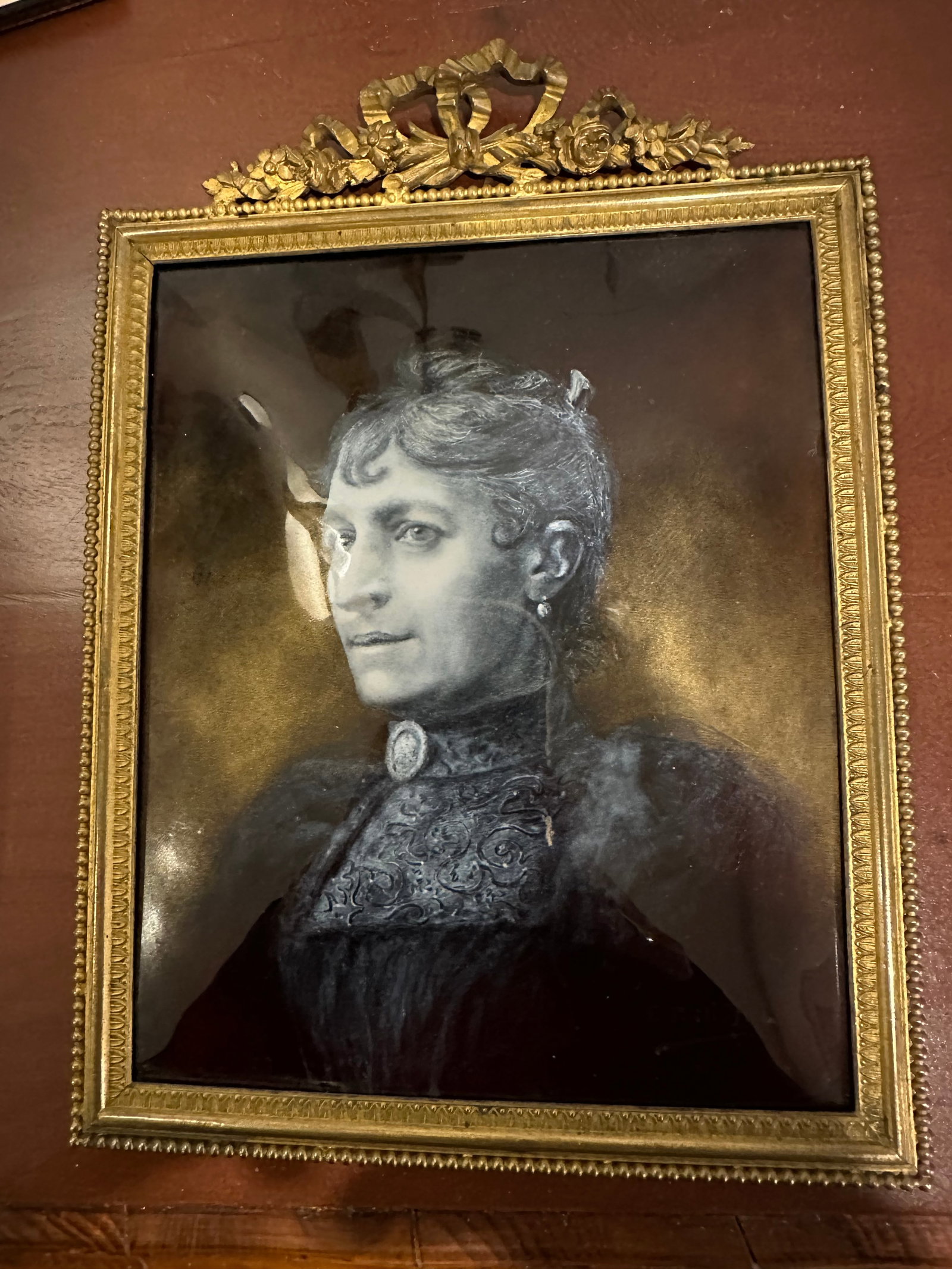 Antique Enamel on Copper Portrait, France, 19th C. - 3