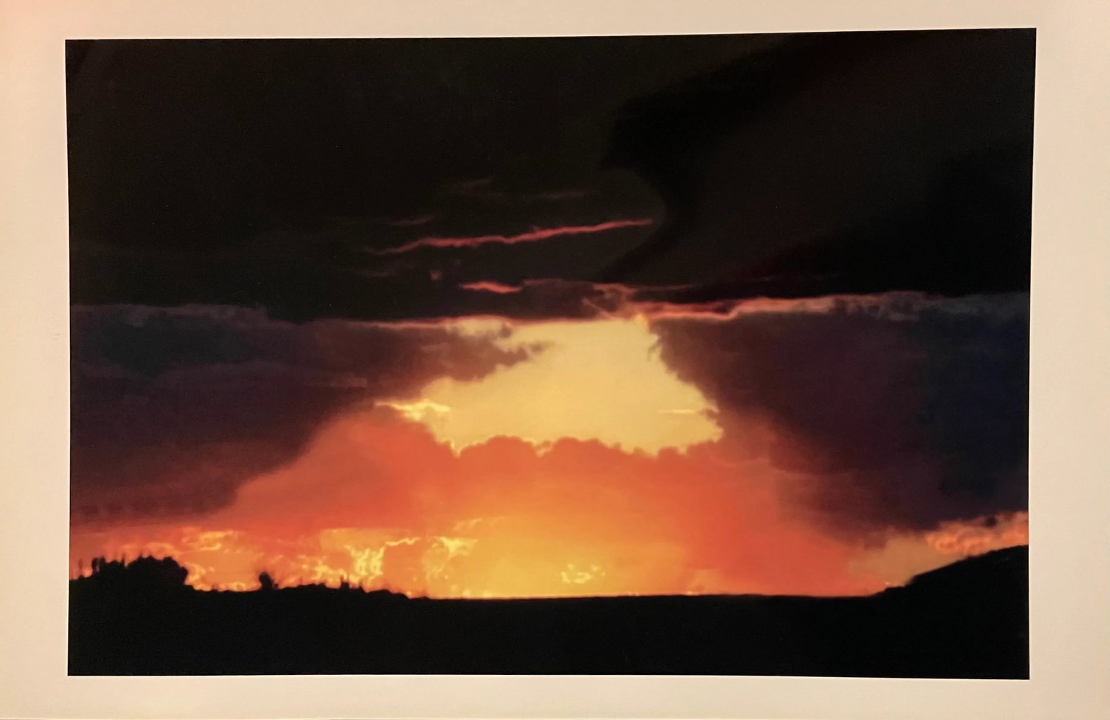 "Mesa Sunset" Contemporary Landscape Photograph from The Estate of Gleb Derujinsky - 2