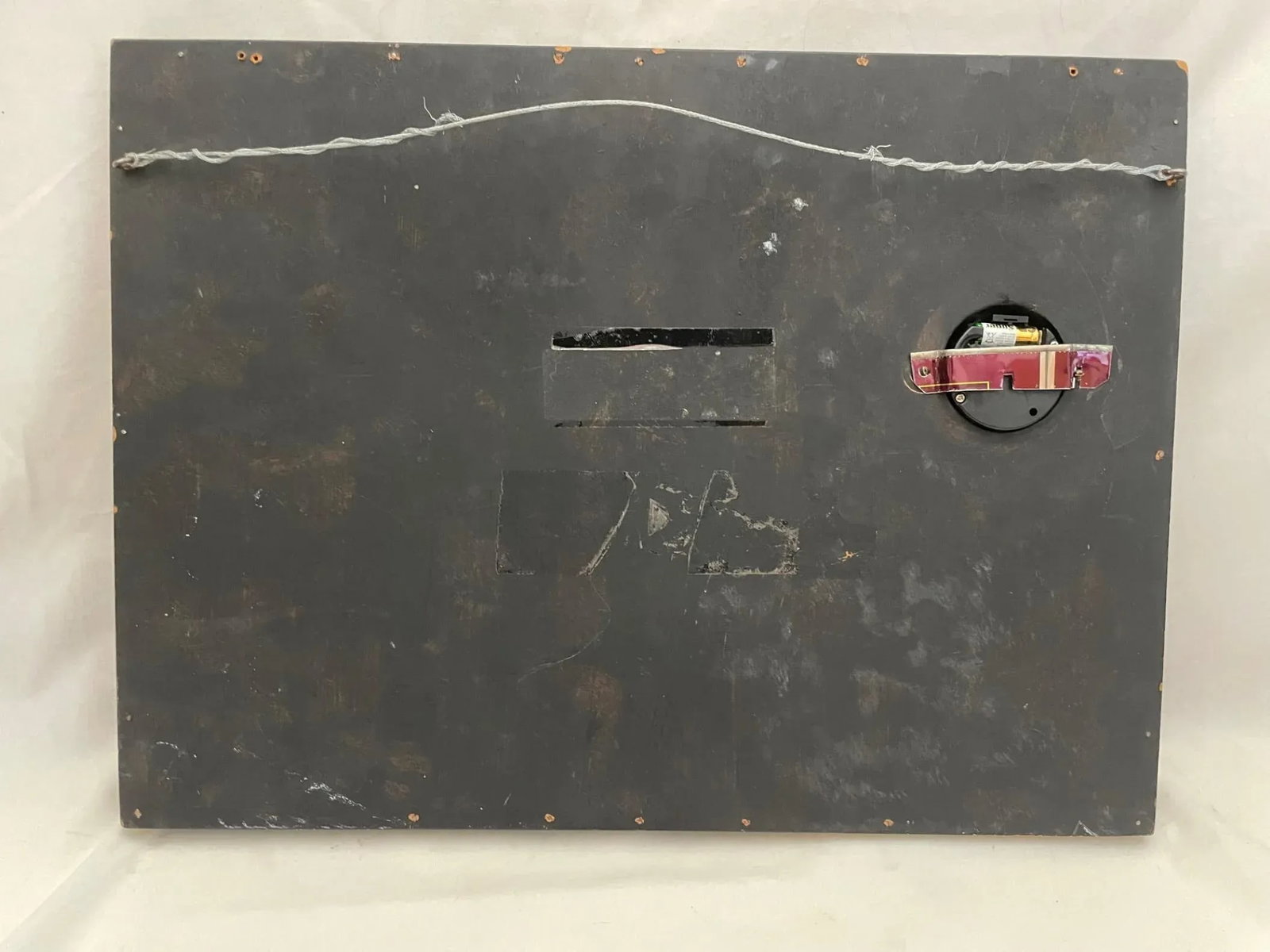 19th Century Swiss Mechanical Clock Painting Circa 1820 - 11
