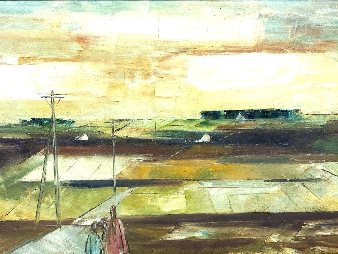 Danish Modern Expressionist Painting Signed - 3