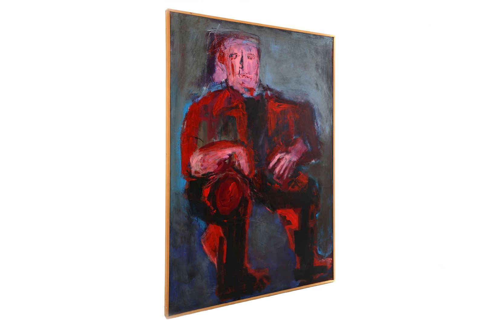 Large Figurative Expressionism Original Painting by the Reverend Dr. Virginia Cohn Parkum - 2
