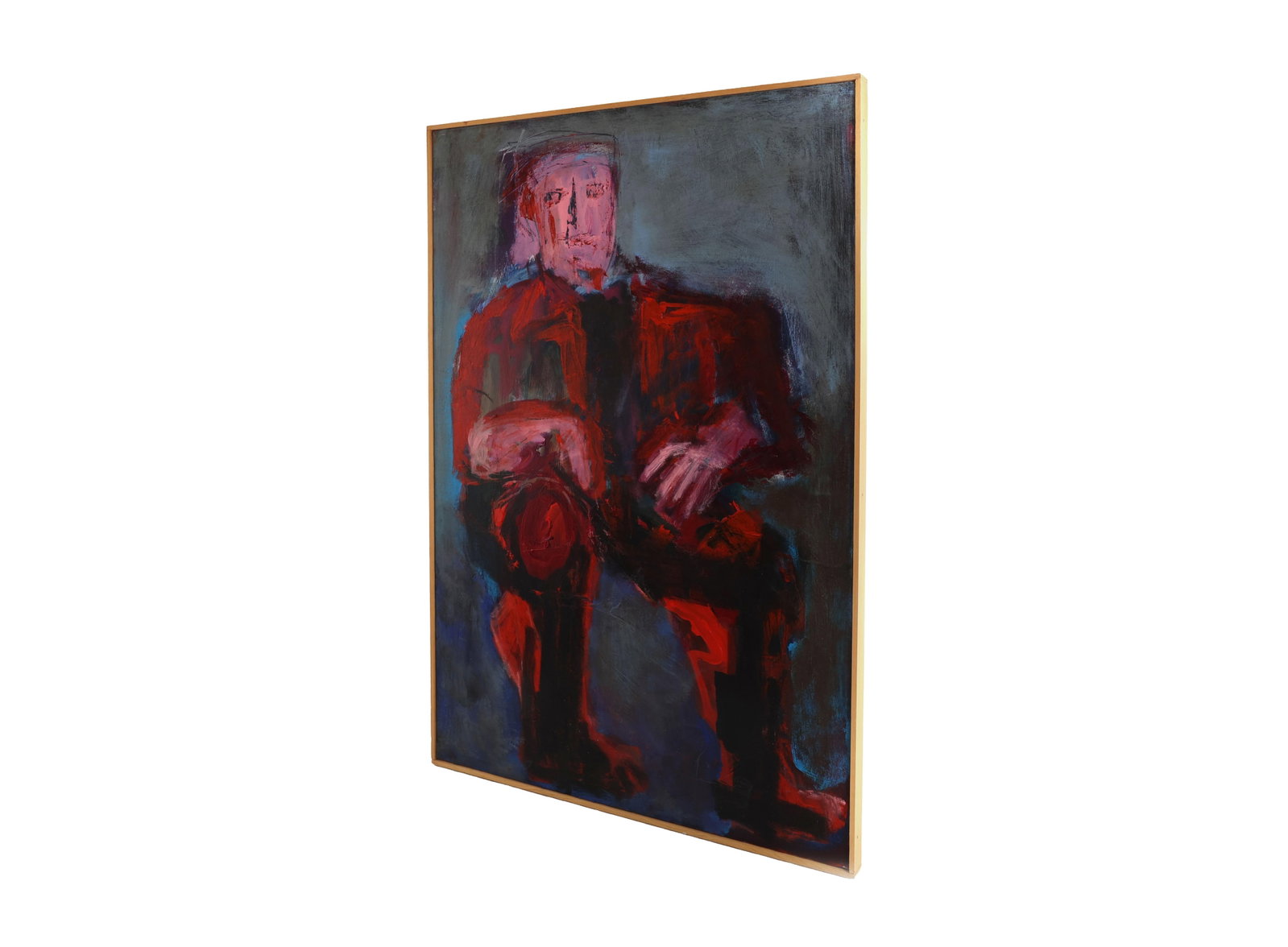 Large Figurative Expressionism Original Painting by the Reverend Dr. Virginia Cohn Parkum - 3