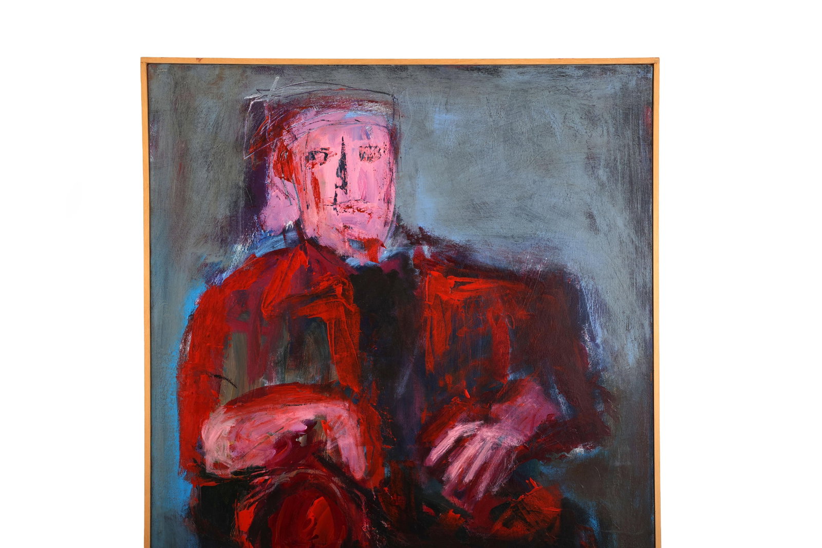 Large Figurative Expressionism Original Painting by the Reverend Dr. Virginia Cohn Parkum - 4