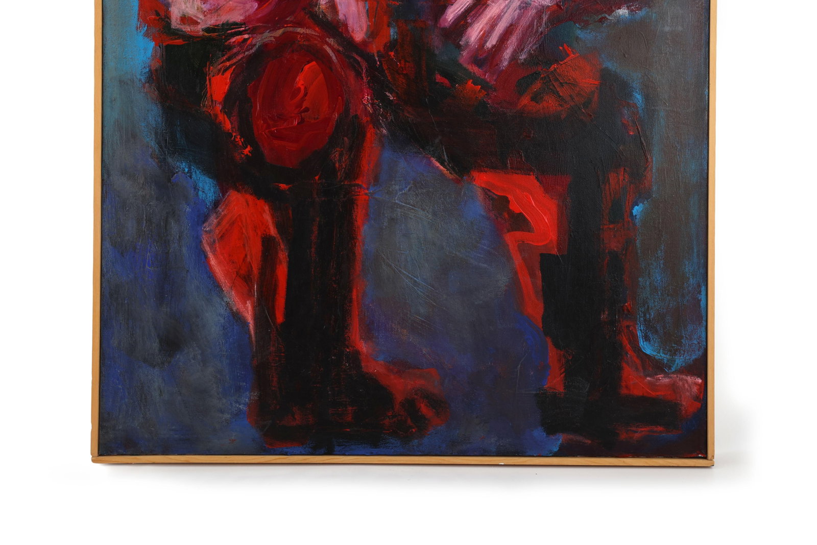 Large Figurative Expressionism Original Painting by the Reverend Dr. Virginia Cohn Parkum - 6