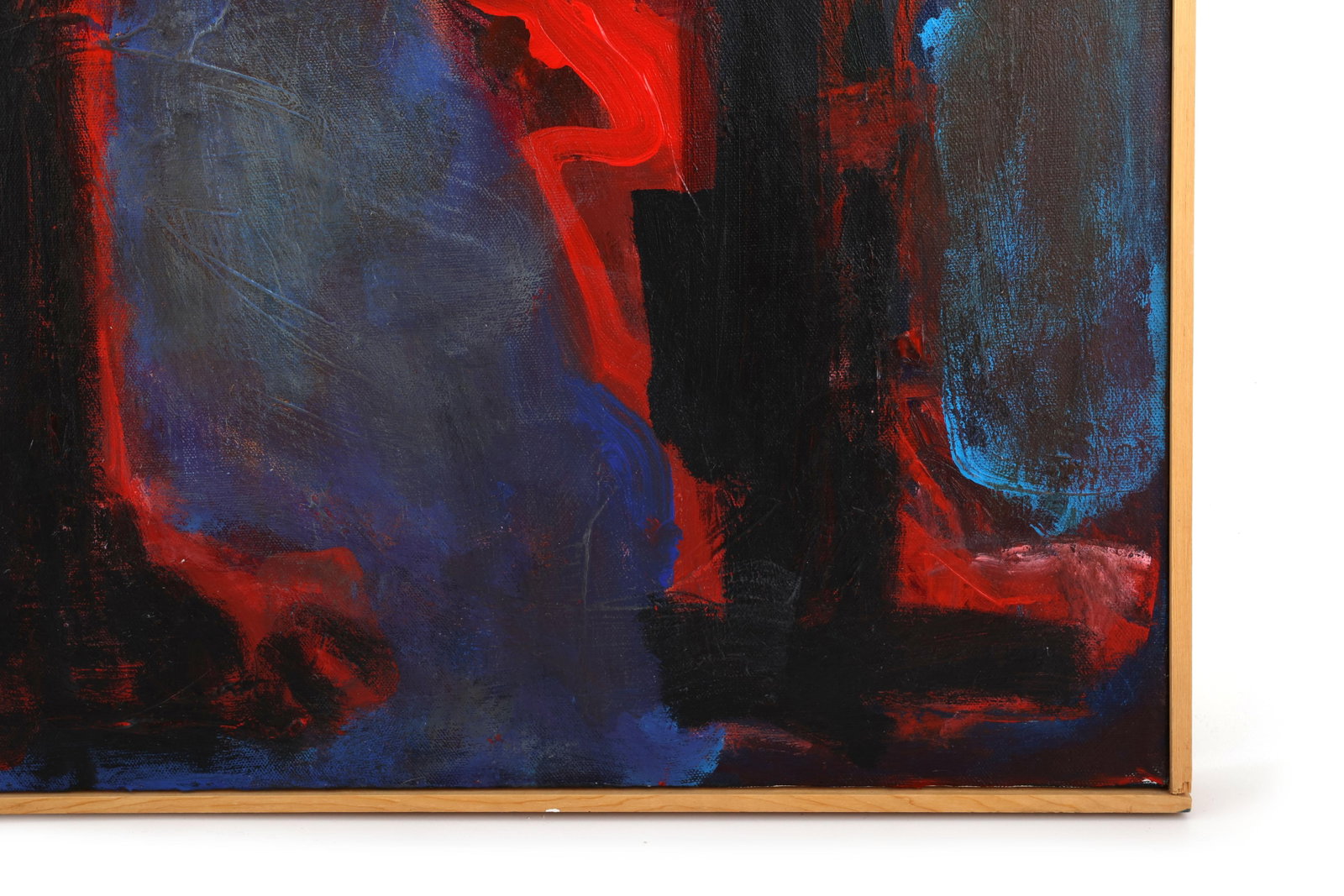 Large Figurative Expressionism Original Painting by the Reverend Dr. Virginia Cohn Parkum - 8