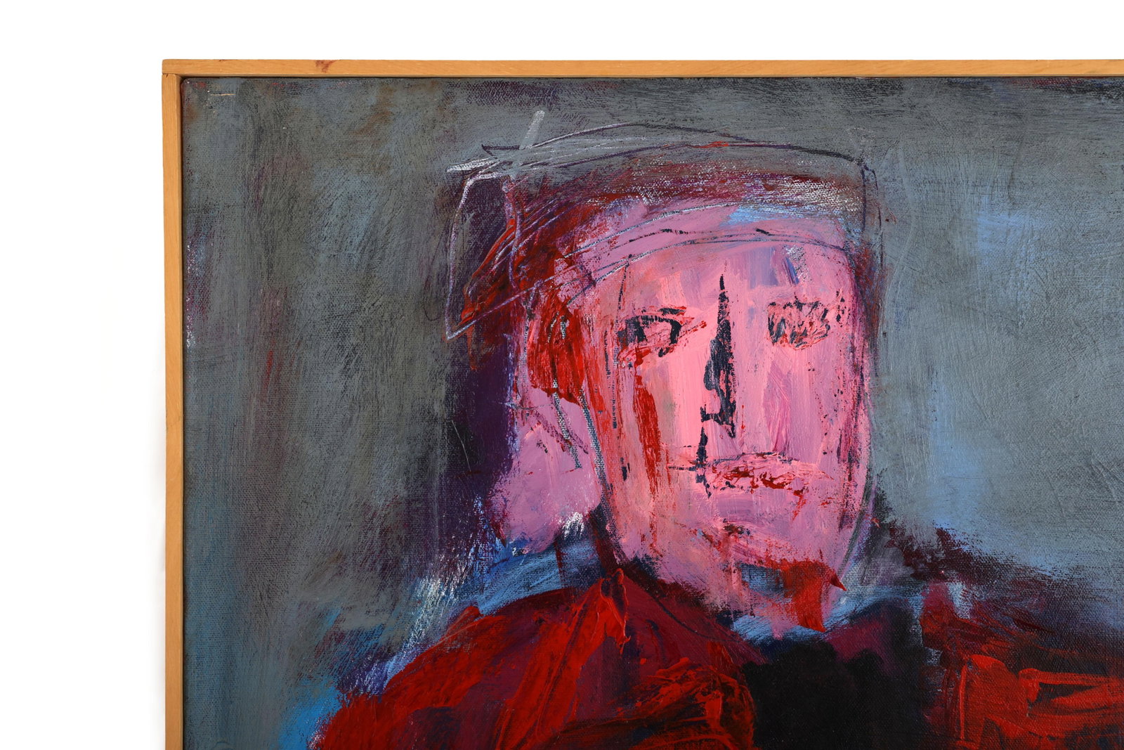 Large Figurative Expressionism Original Painting by the Reverend Dr. Virginia Cohn Parkum - 9
