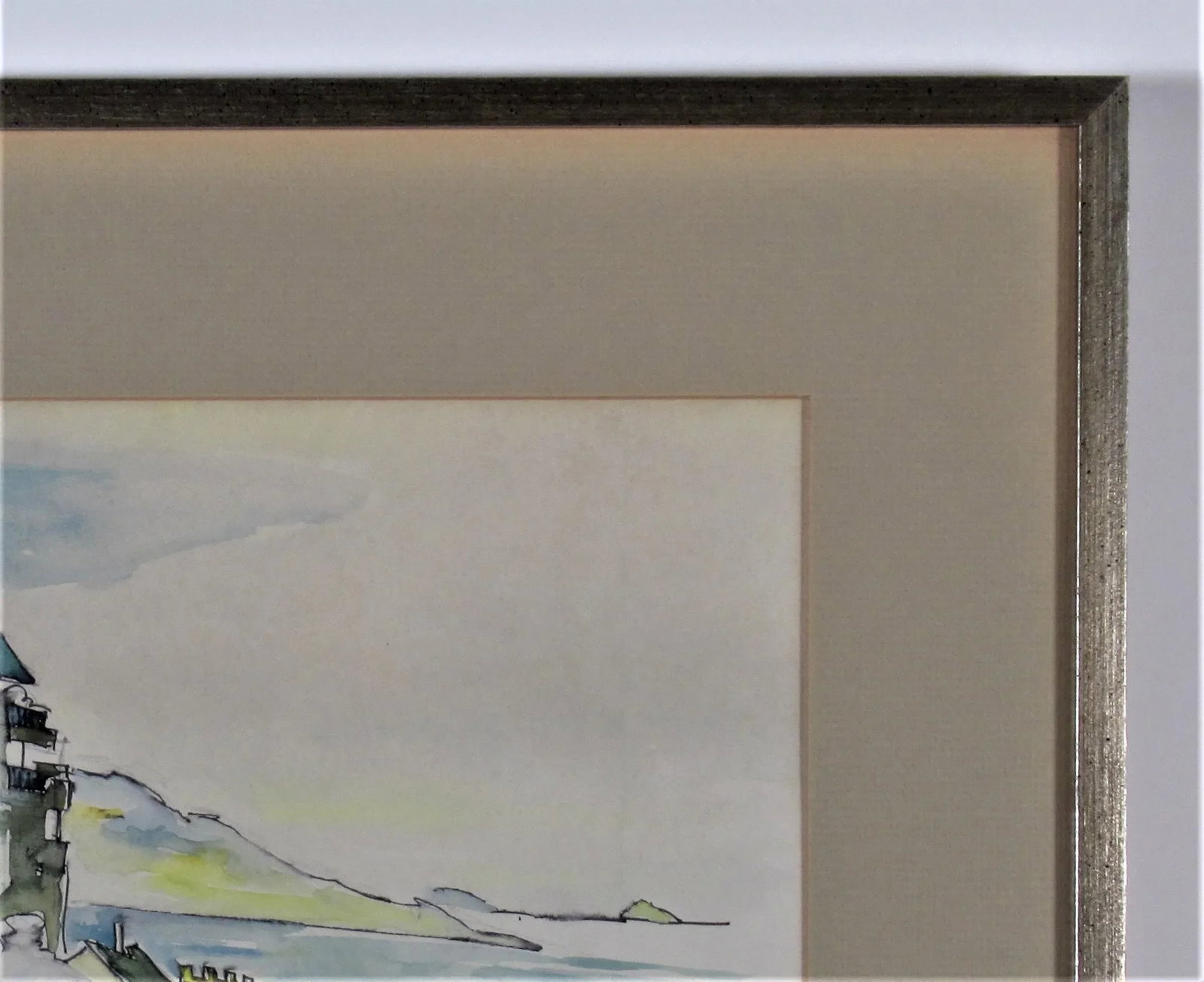 Hilda Kider, View of Angel Island from Tiburon, California II - 5