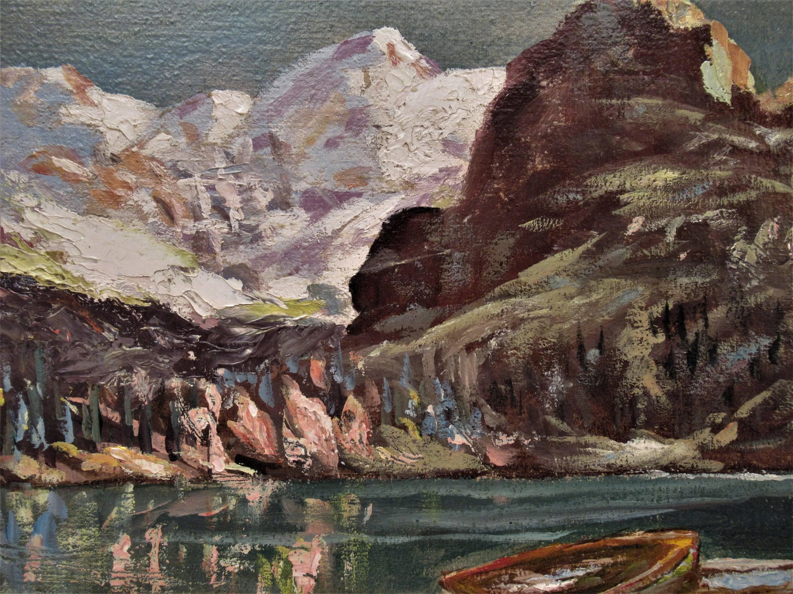 Bernard Shepro, Landscape with Lake, Circa 1950 - 4