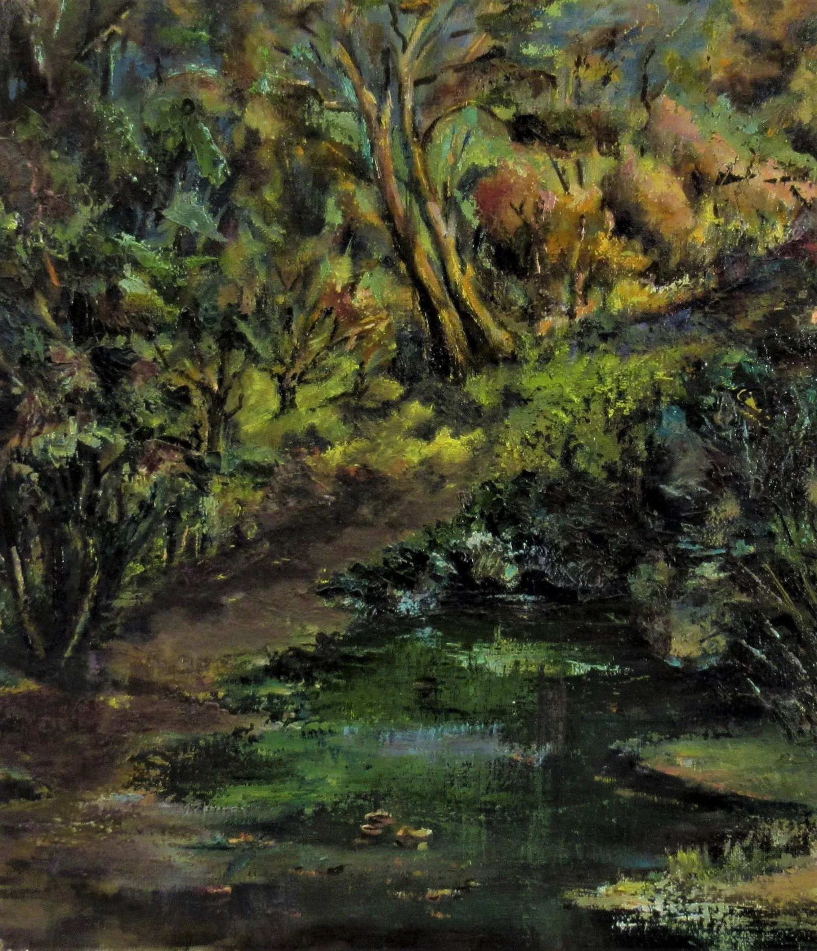Irina Belotelkin Roublon, Landscape with River, 1966 - 2