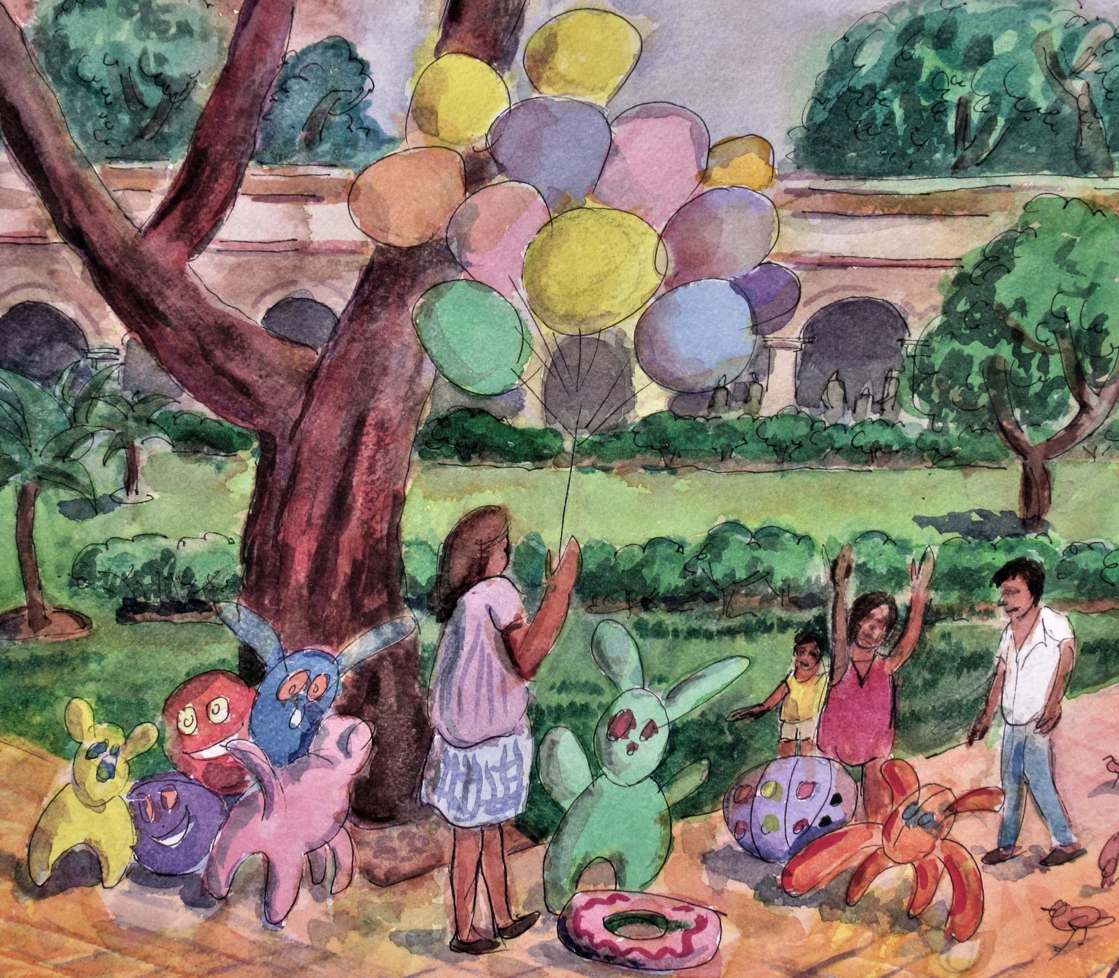 Arnold A. Grossman, Oaxaca Playtime, Circa 1970 - 2