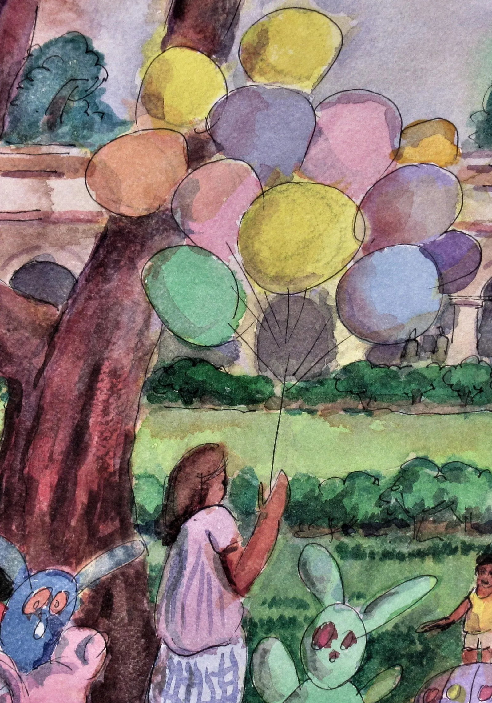 Arnold A. Grossman, Oaxaca Playtime, Circa 1970 - 3
