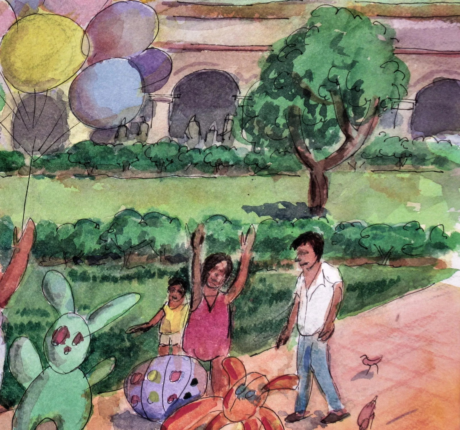 Arnold A. Grossman, Oaxaca Playtime, Circa 1970 - 4