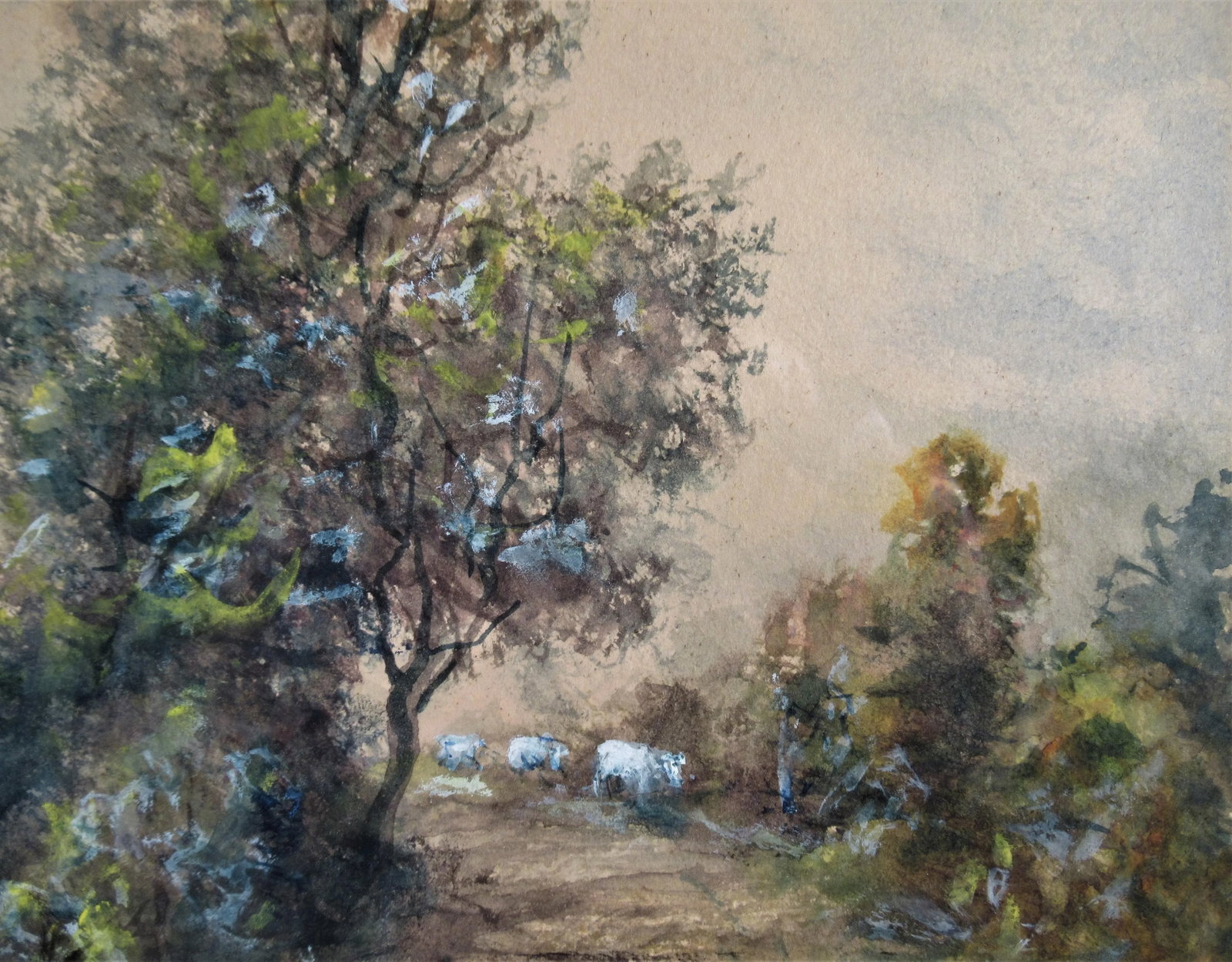 Raphael Senseman, Landscape with Cattle - 3