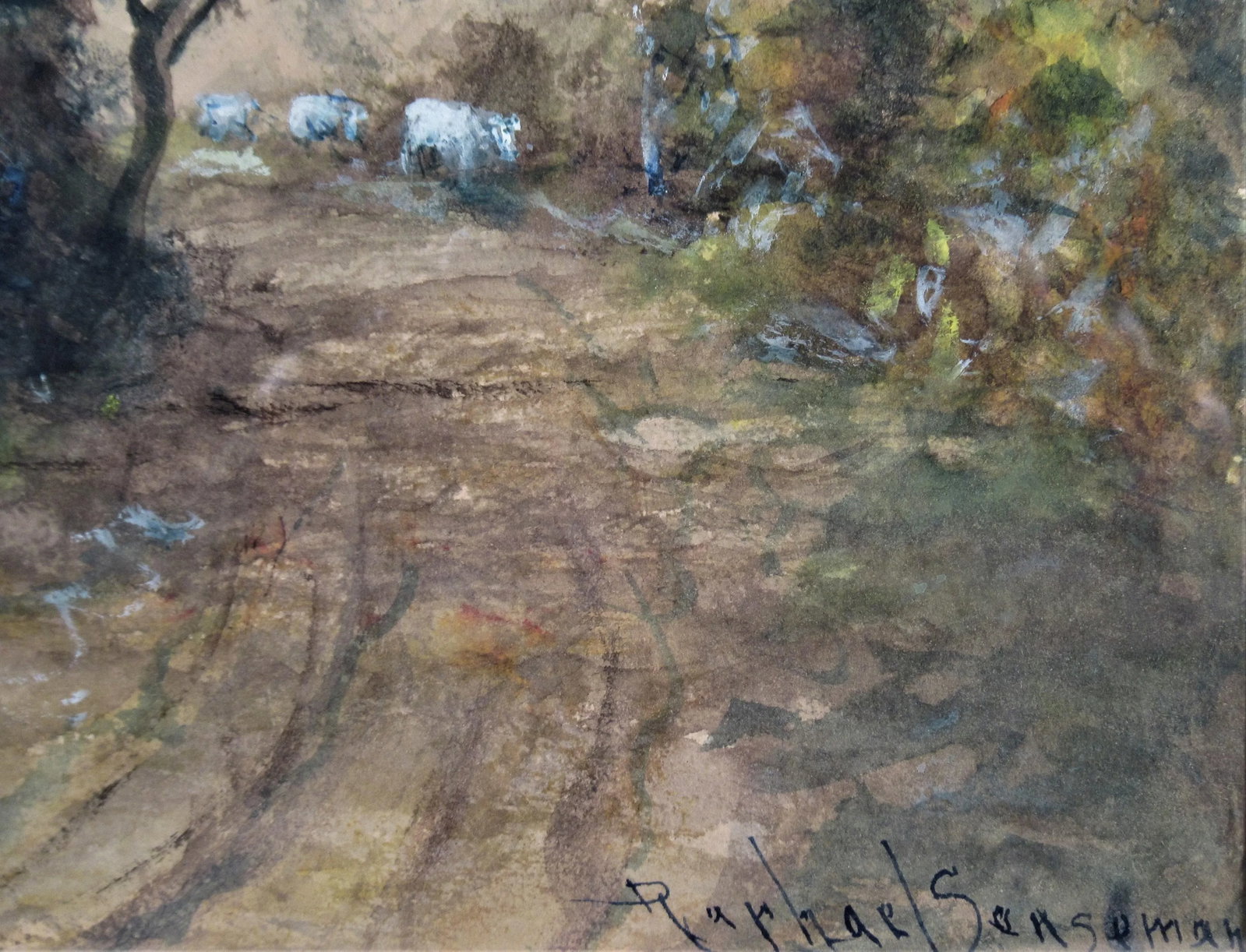 Raphael Senseman, Landscape with Cattle - 4