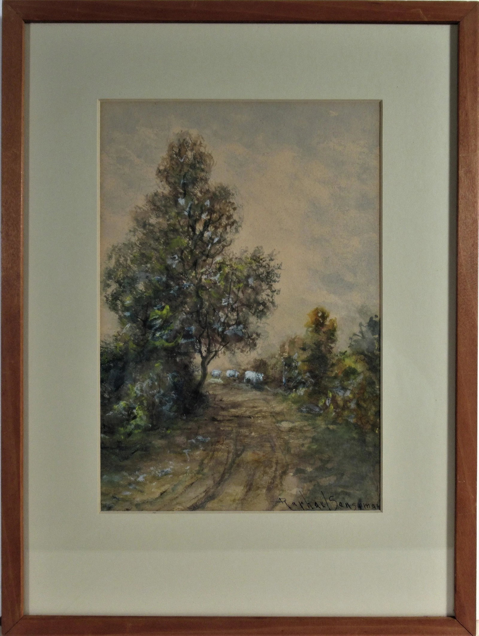 Raphael Senseman, Landscape with Cattle - 6