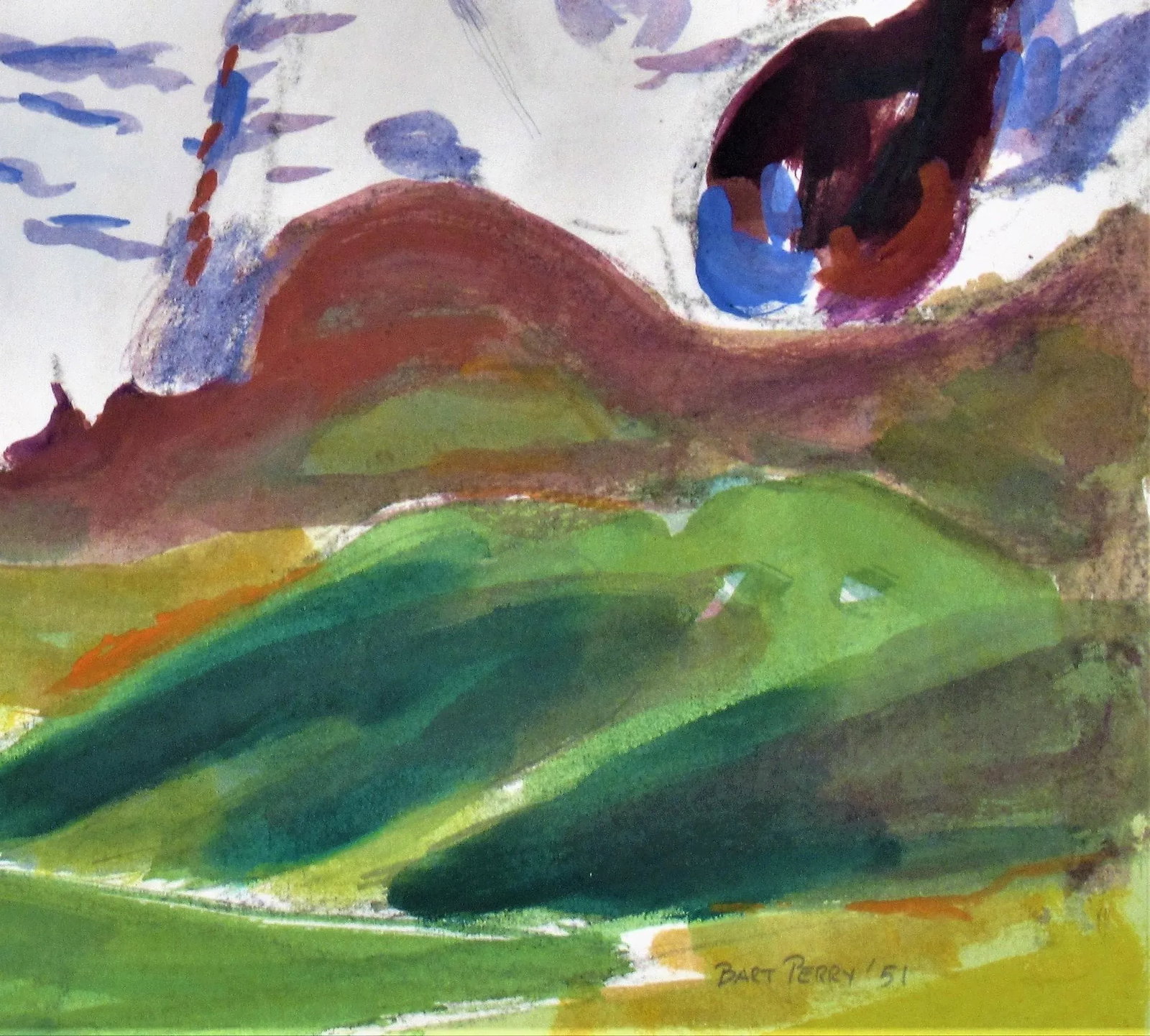 Bart Perry, Lake Tahoe II, 1951 - 5