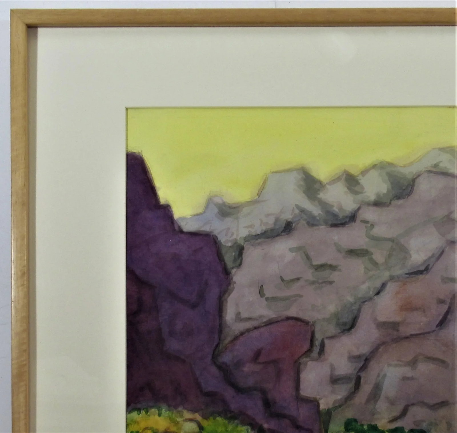 Arnold A. Grossman, Landscape with Trail, Circa 1990 - 5