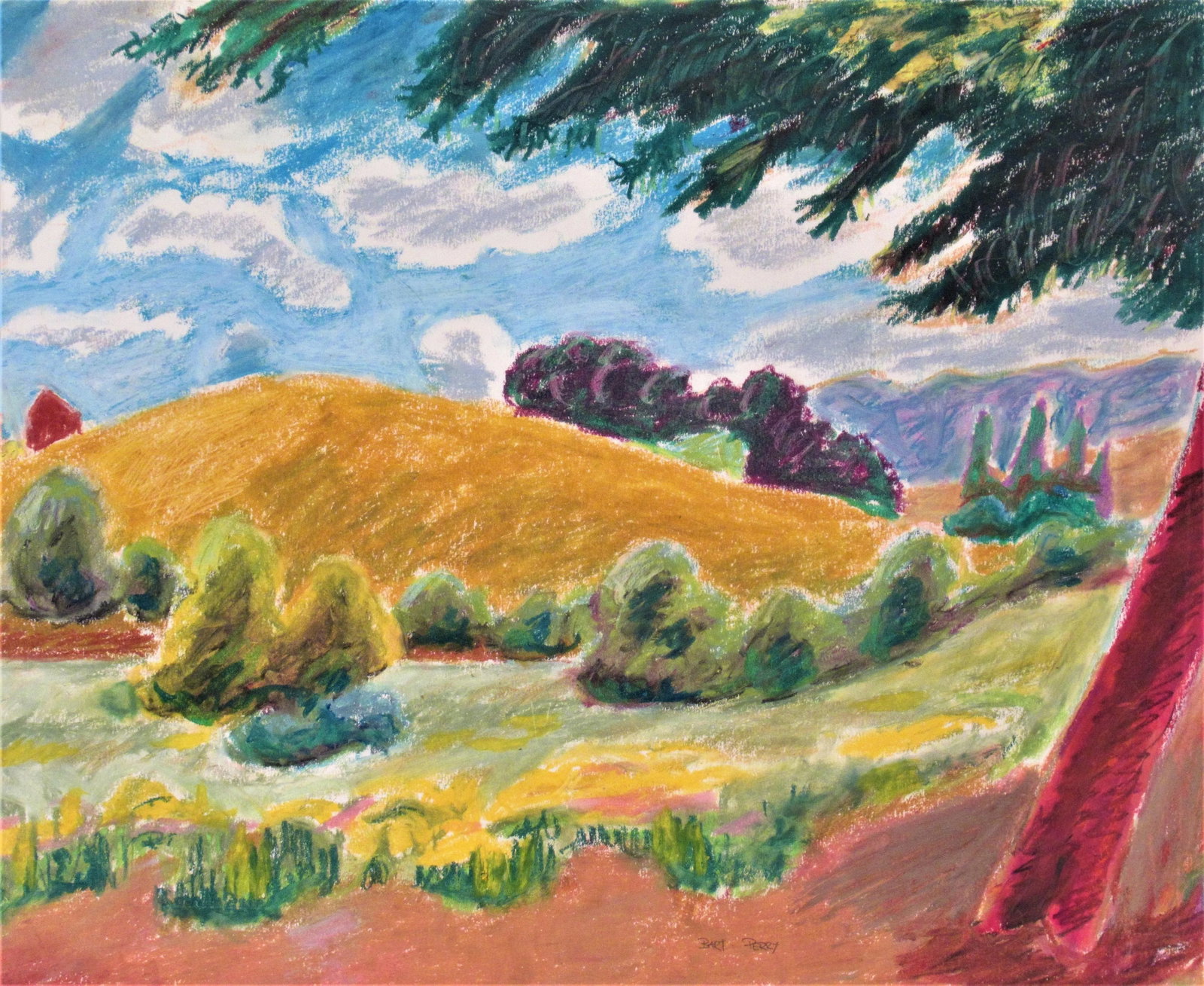 Bart Perry, Landscape III, Circa 1960 - 6