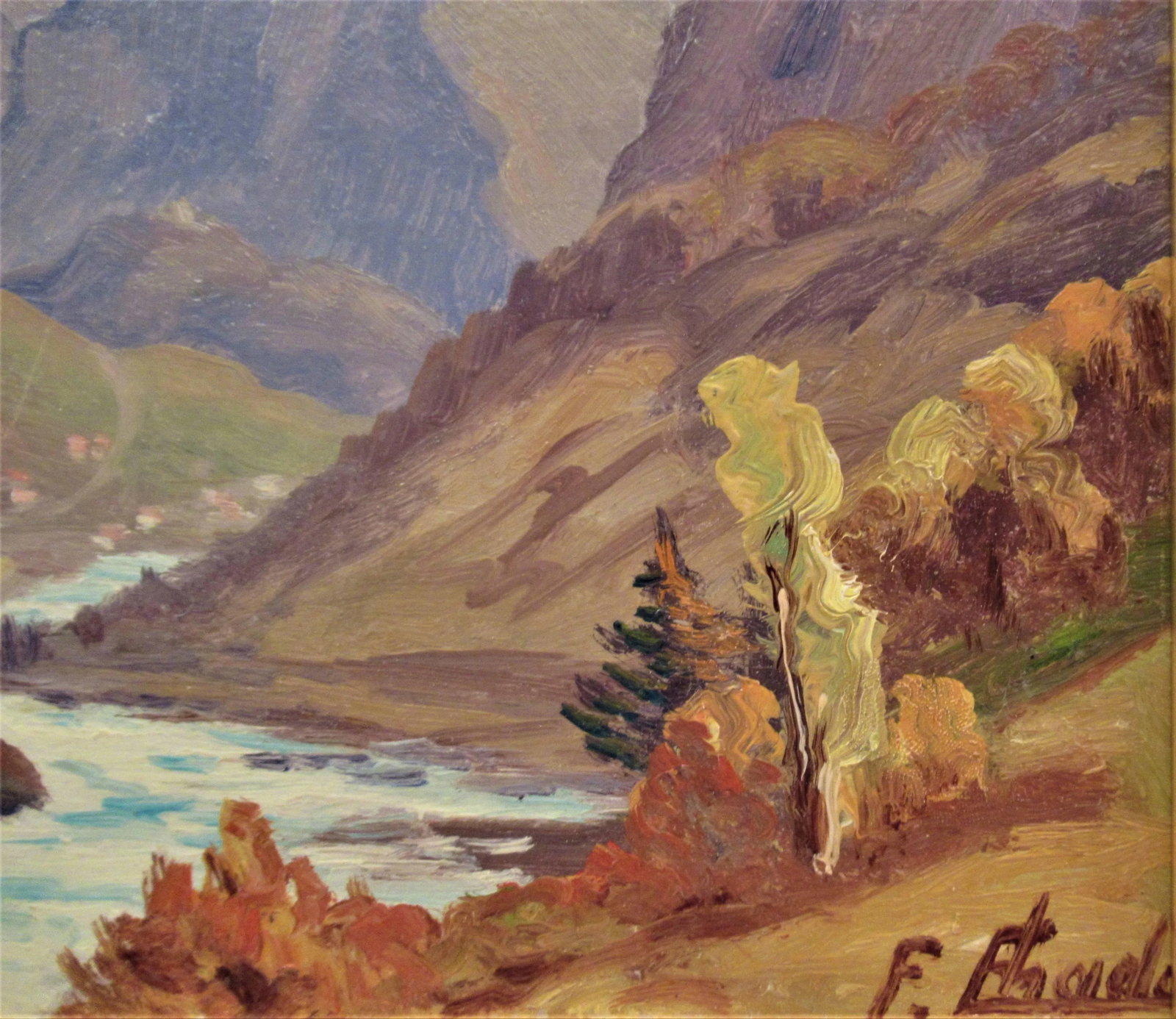 Florent Chade, La Montagne, Pres de Grenoble, Circa 1950 - 3