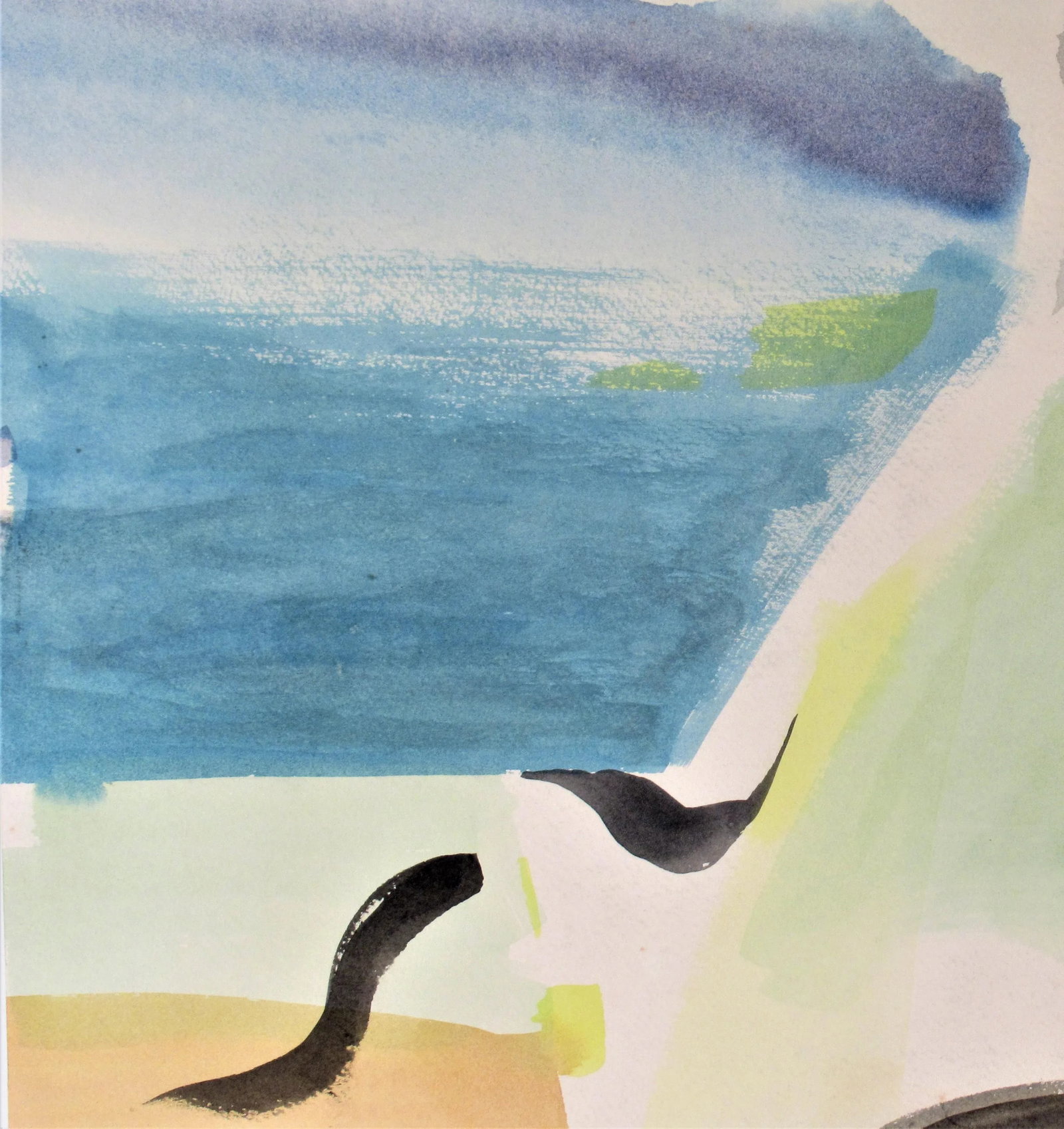 Robert Holdeman, Abstract Landscape, Circa 1970 - 2
