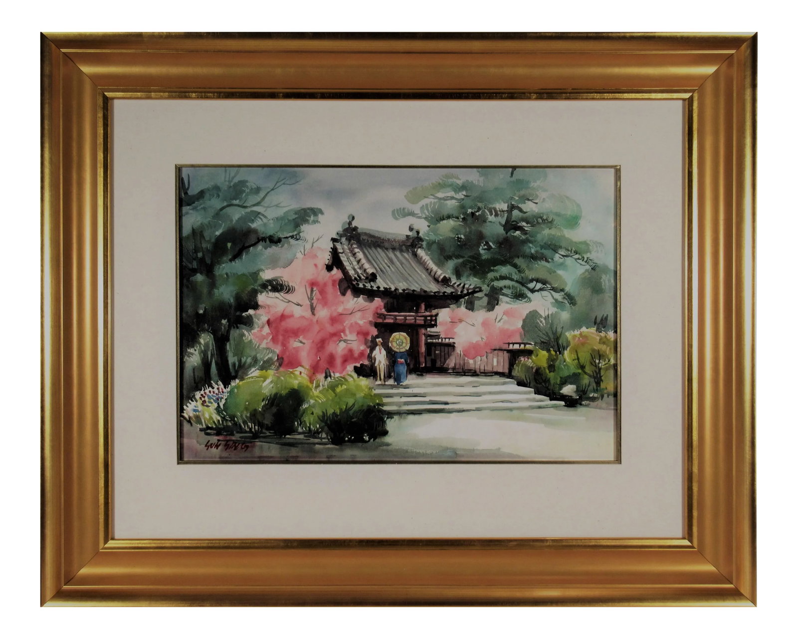 Sun Ying, Japanese Garden, Golden Gate Park, San Francisco, Circa 1975 (1 of 7)