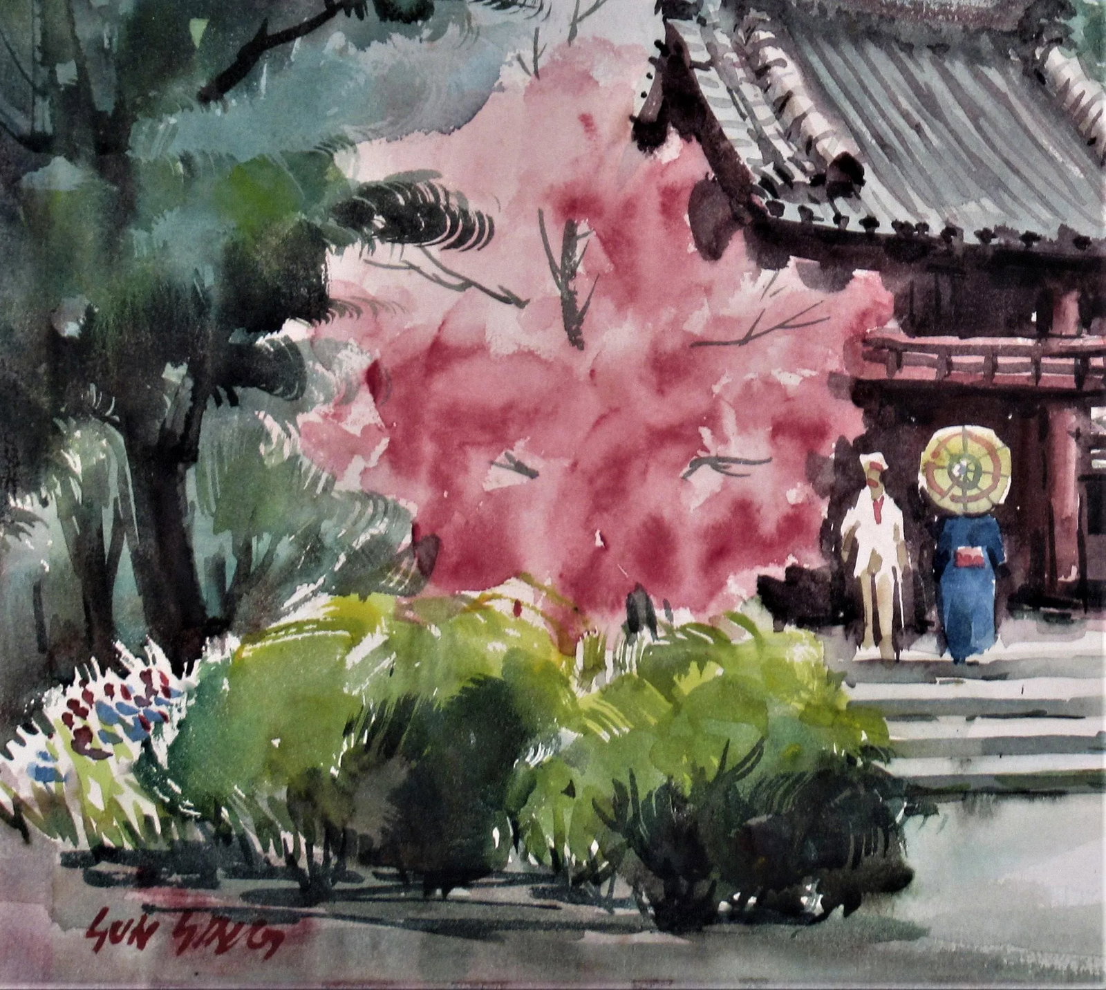 Sun Ying, Japanese Garden, Golden Gate Park, San Francisco, Circa 1975 - 5