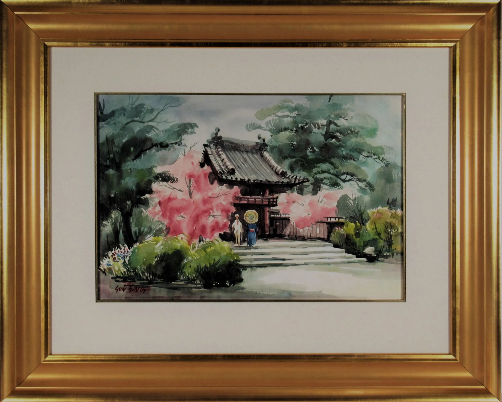 Sun Ying, Japanese Garden, Golden Gate Park, San Francisco, Circa 1975 - 7