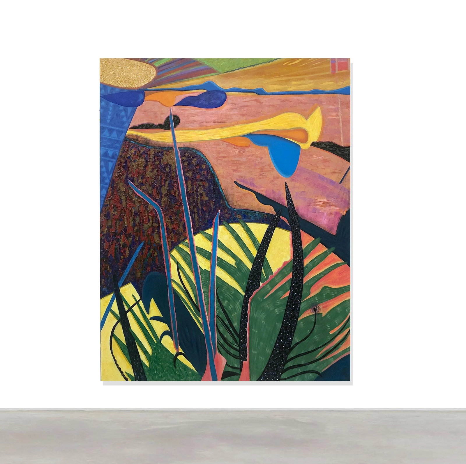 "Time After Time" Contemporary Original Abstract Acrylic Painting by Albert Leon Sultan - 2