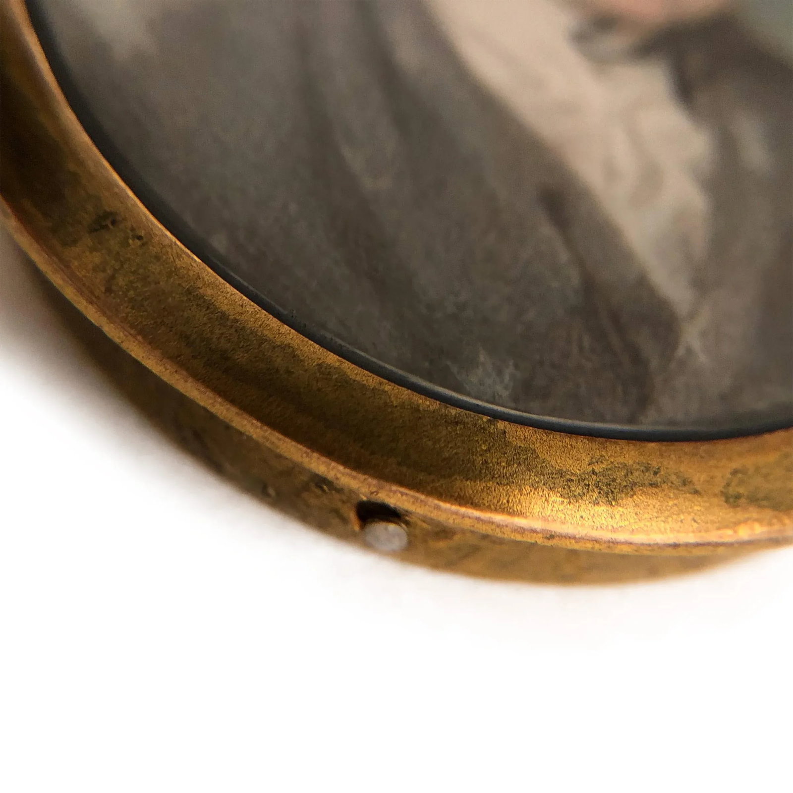 19th Century Continental School Portrait Miniature Watercolor of a Woman in a Black Bonnet, Framed - 10