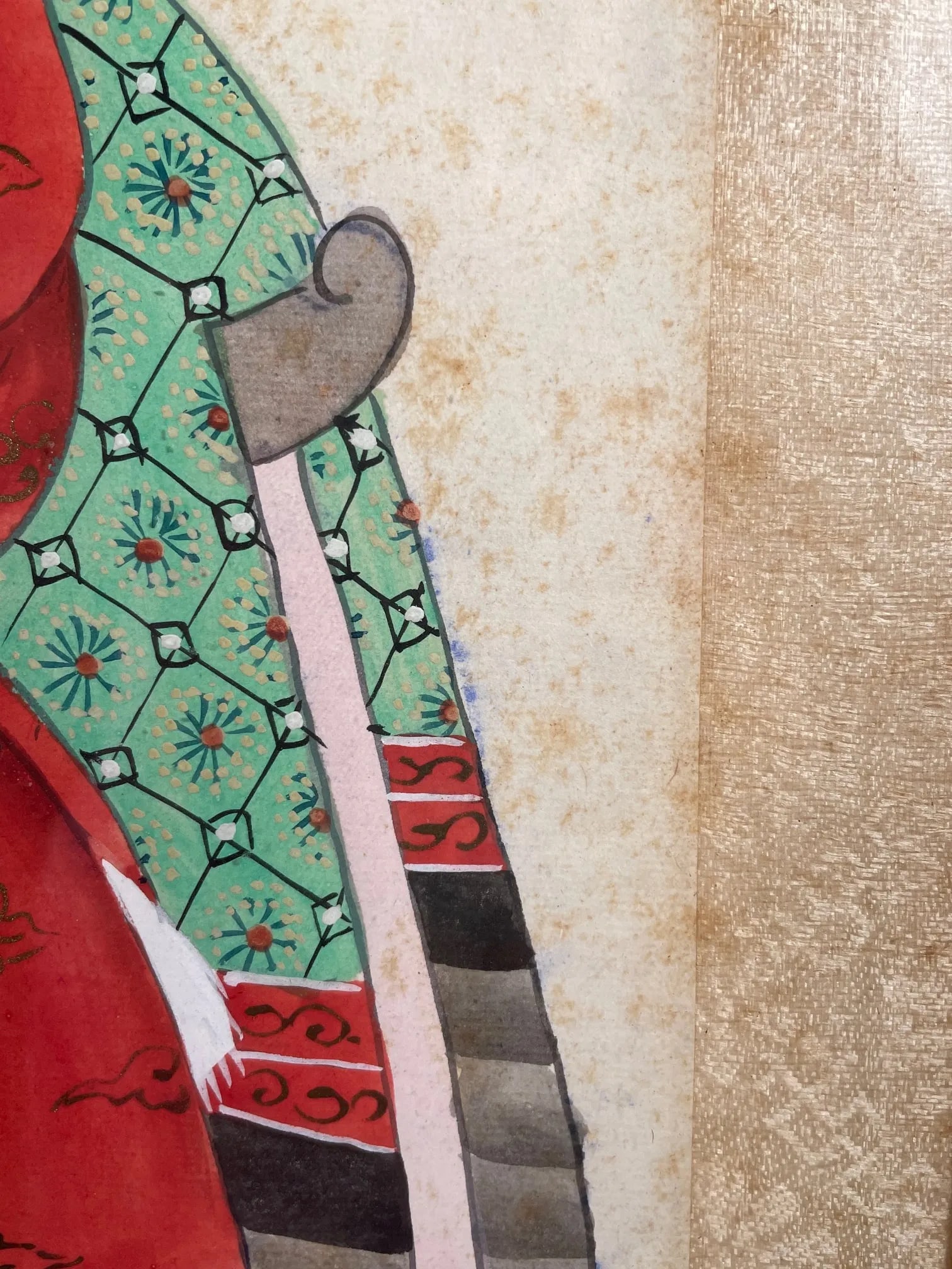 Chinese Ancestor Portrait of a Mandarin Dignitary. - 10