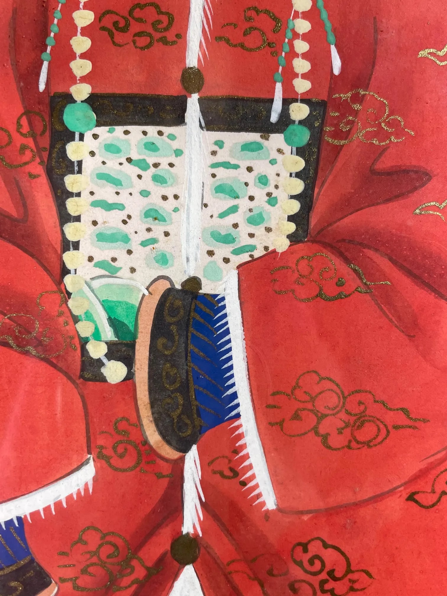 Chinese Ancestor Portrait of a Mandarin Dignitary. - 8