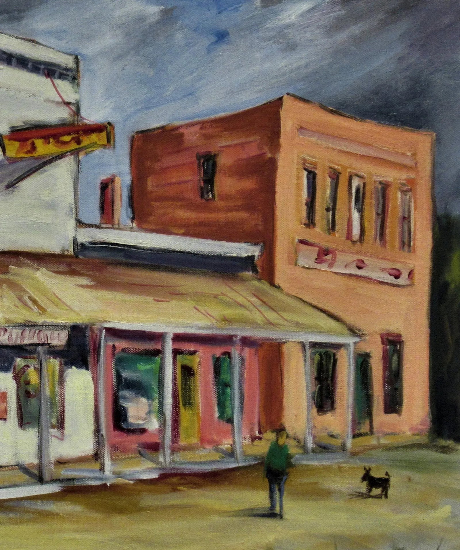 Clifford Holmes, The Corner Store, Near Mendocino, Circa 1950 - 3