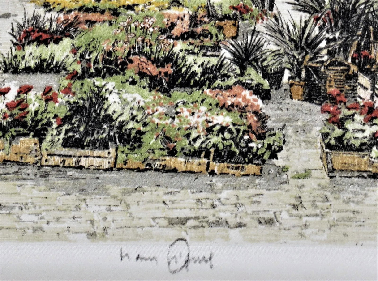 Hans Figura, Flower Market, Circa 1950 - 6