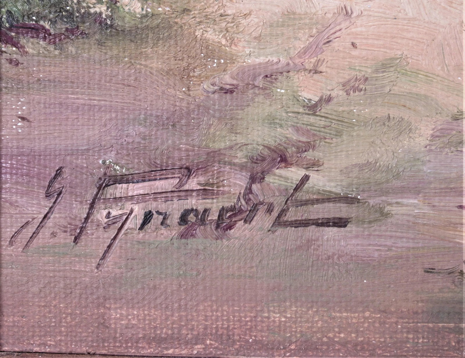 Gustav Pynaert, Belgian Landscape, c.1960 - 6