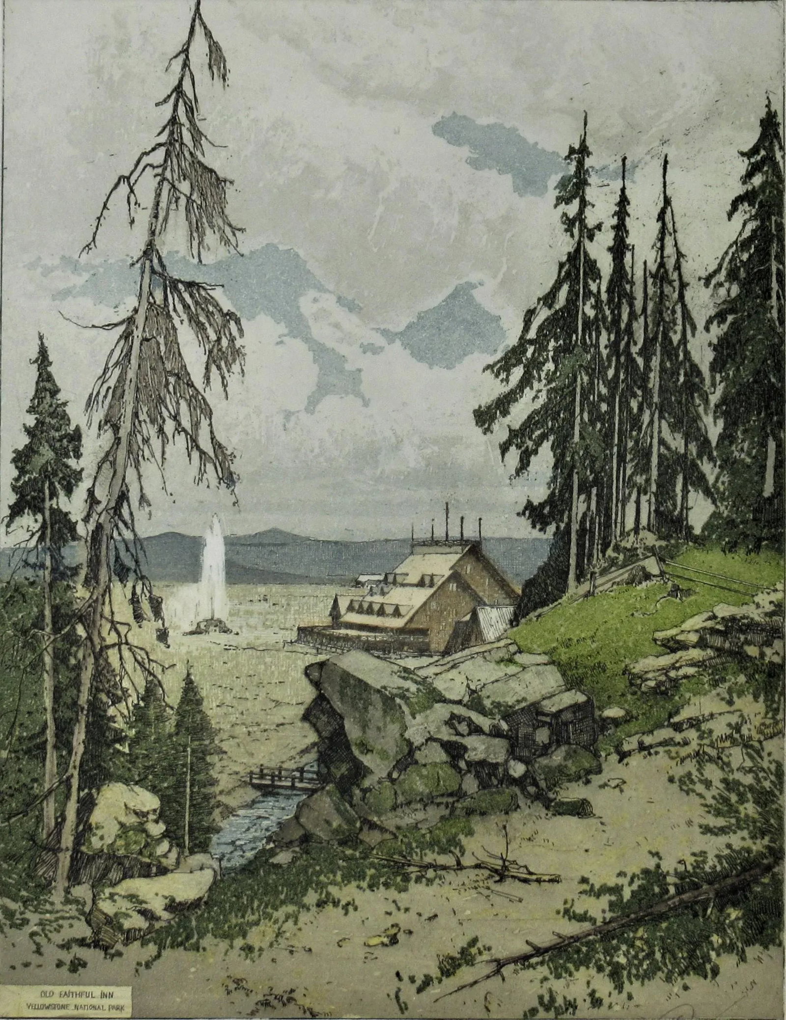Josef Eidenberger, Old Faithful Inn, Yellowstone National Park - 2