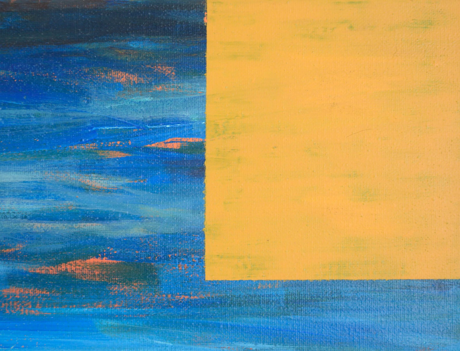 "This Is Not a Place" (I) - Abstracted Landscape by Devon Brockopp-Hammer - 4