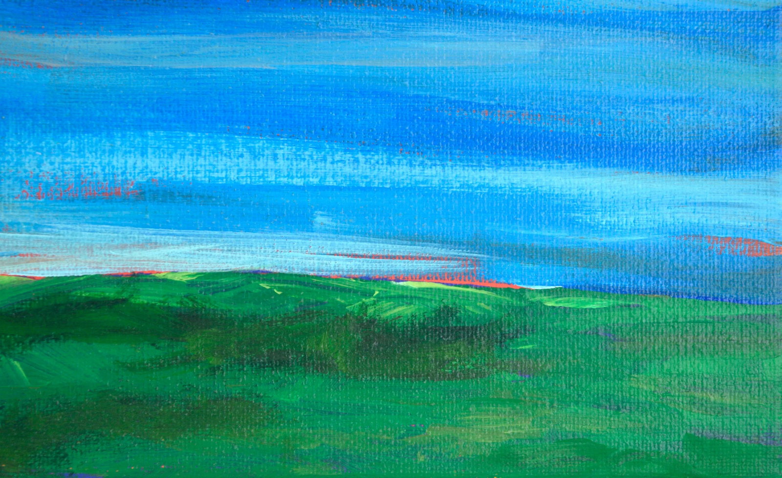 "This Is Not a Place" (I) - Abstracted Landscape by Devon Brockopp-Hammer - 6