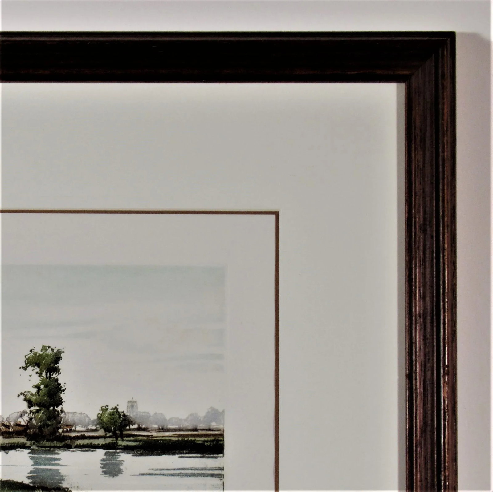Roger Hebbelinck, Landscape with Pond - 5