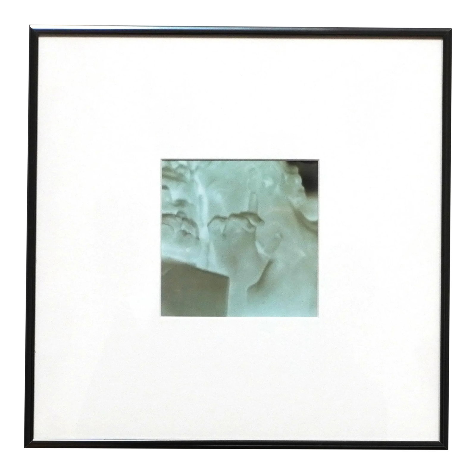 Framed Landscape Photograph "Orsay #2" 1/10 1994 by Jacques Cressaty: This photograph "Orsay #2" 1/10 1994 is part of a seven year project undertaken by San Francisco based French photographer Jacques Cressaty from 1989 to 1996. The project was to photograph a different