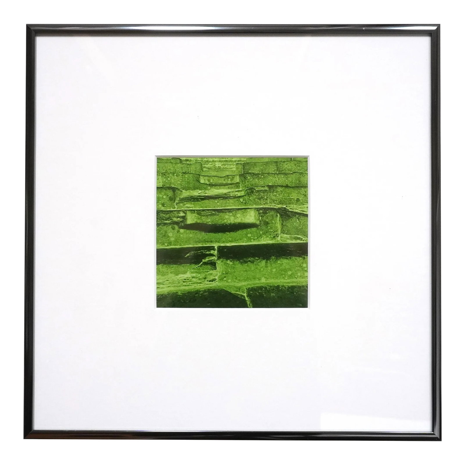Framed Landscape Photograph "Arles #2" - 5/10 1991 by Jacques Cressaty: This photograph "Arles #2" 5/10 1991 is part of a seven year project undertaken by San Francisco based artist Jacques Cressaty from 1989 to 1996. The project was to photograph a different area of his