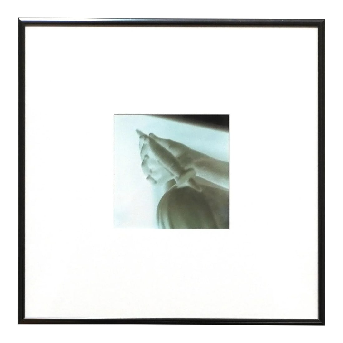 Framed Landscape Photograph "Orsay #3" 1/10 1994 by Jacques Cressaty: This photograph "Orsay #3" 1/10 1994 is part of a seven year project undertaken by San Francisco based French photographer Jacques Cressaty from 1989 to 1996. The project was to photograph a different