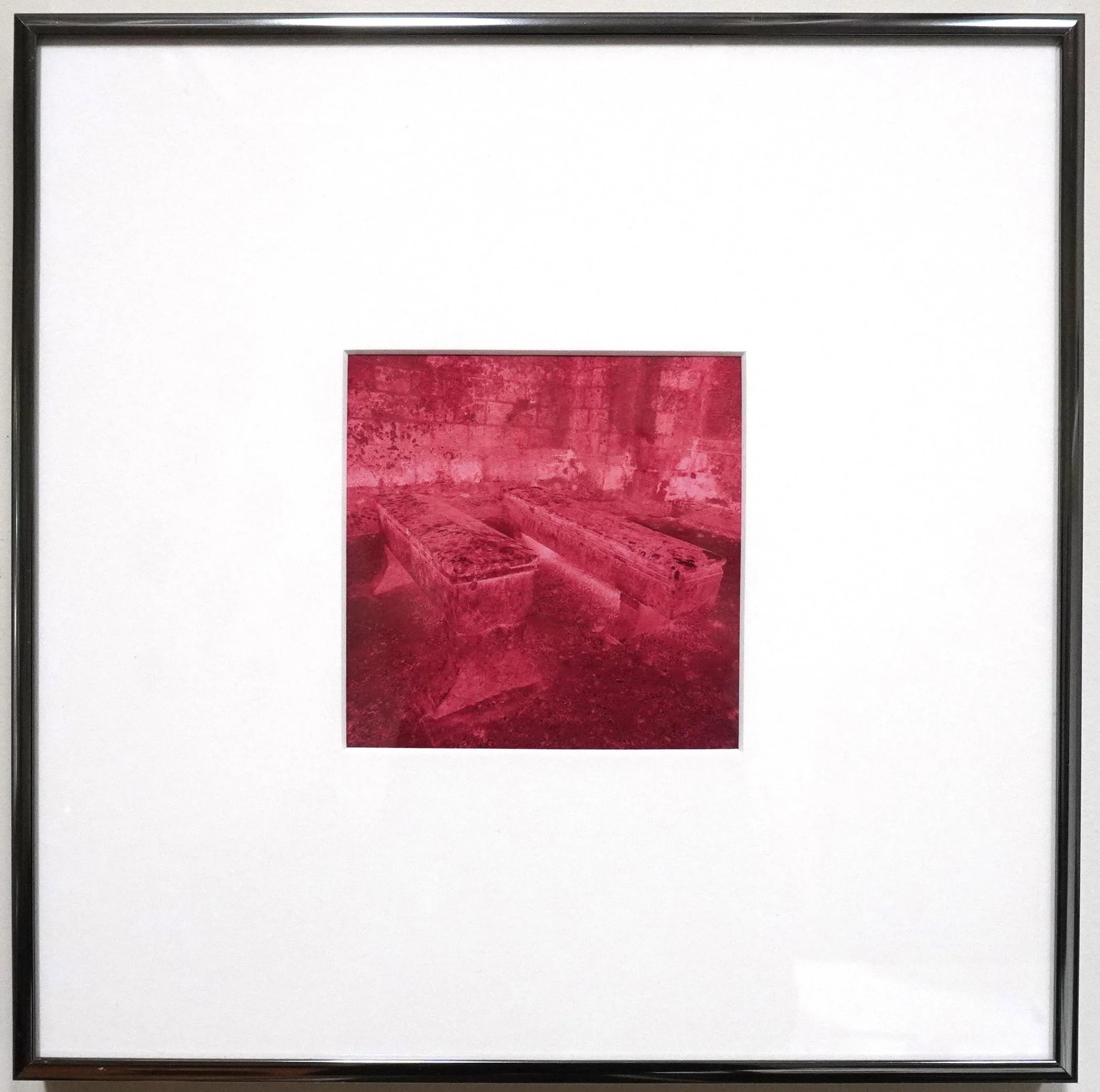 Framed Landscape Cibachrome Photograph "Talmont" -1/10 1993 by Jacques Cressaty - 5