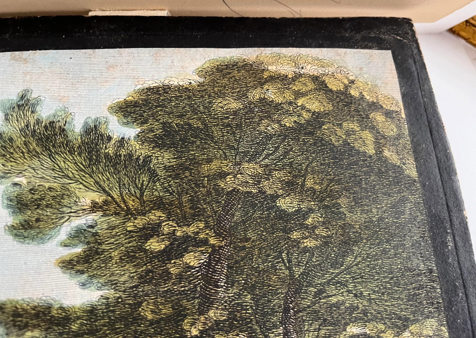 18th Century Hand Colored Engraving - a View of the Royal Palace of Hampton Court - 7