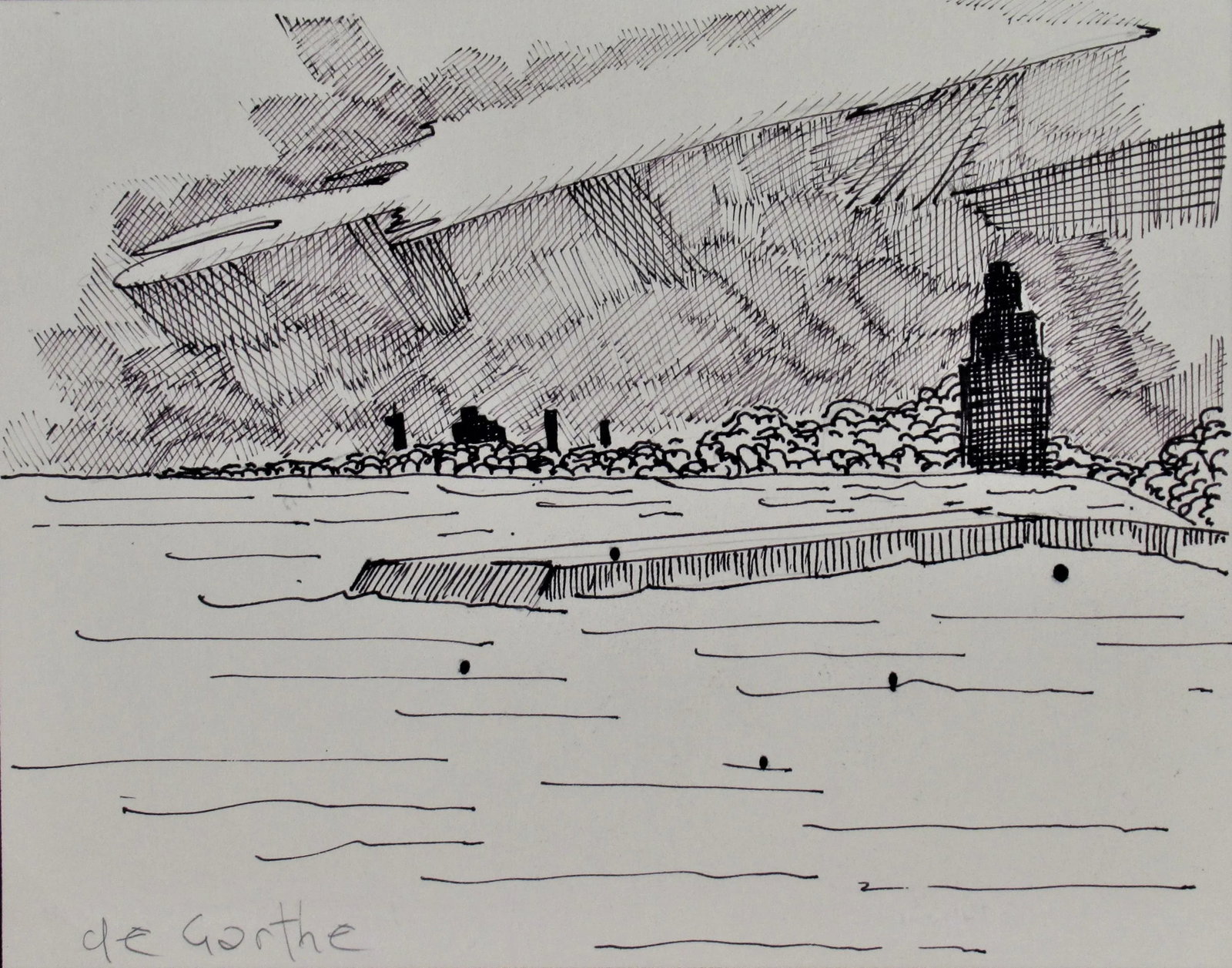 William De Garthe, Peggy's Cove, Nova Scotia Scenery, Circa 1950 - 2