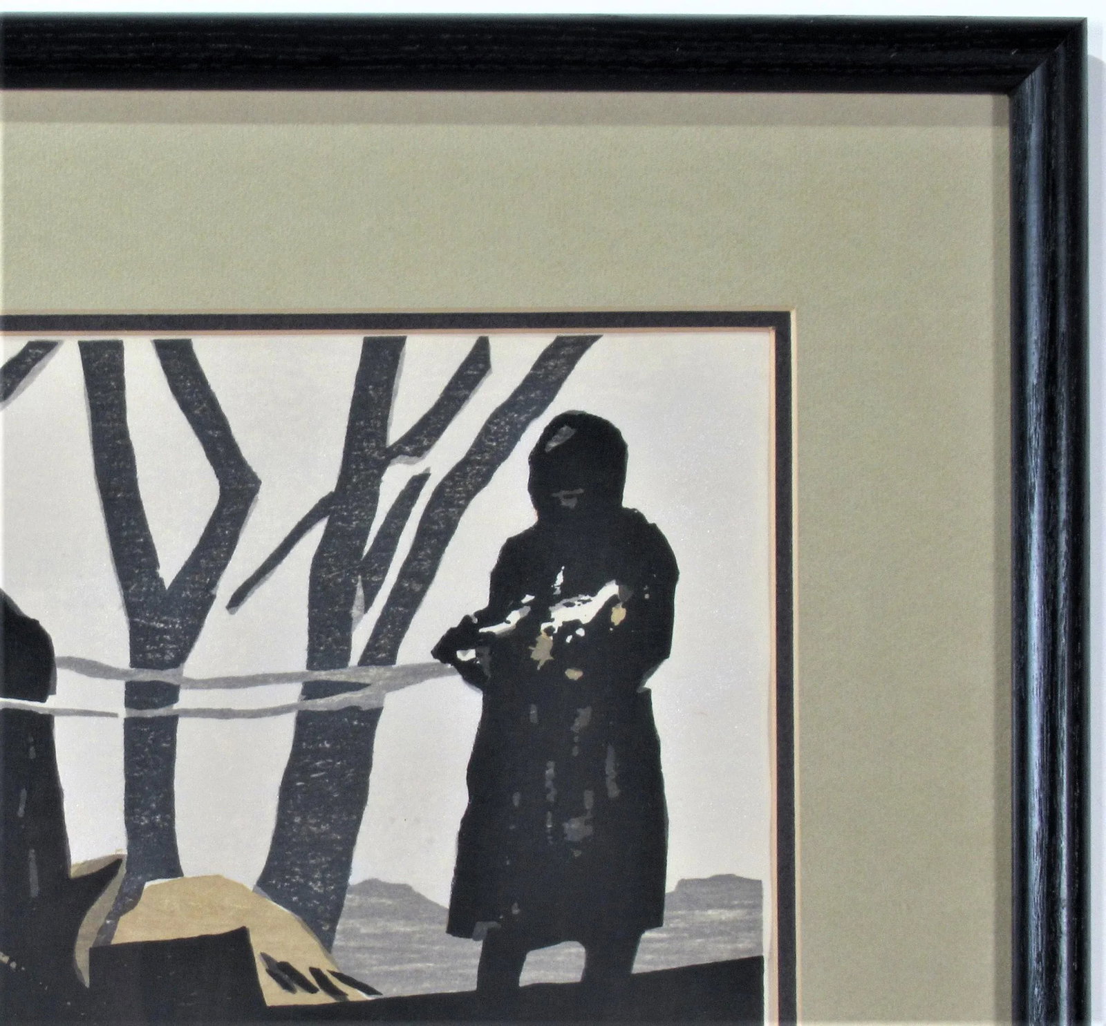 Kaoru Kawano, Horse Pulling a Sledge, Circa 1950 - 6