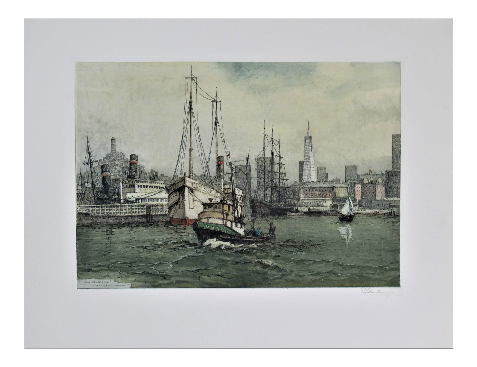 Josef Eidenberger, San Francisco, Fisherman's Wharf, Circa 1975 (1 of 7)